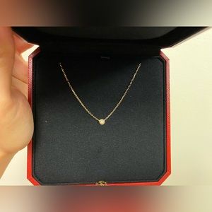 CARTIER D'AMOUR NECKLACE, SMALL MODEL, YELLOW GOLD